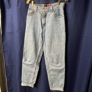 Levi 550 Light Wash Mom Jeans